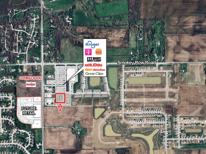 Smokey Row Road & 135 sr, Greenwood, IN à louer - Photo de l’immeuble – Image 2 sur 2