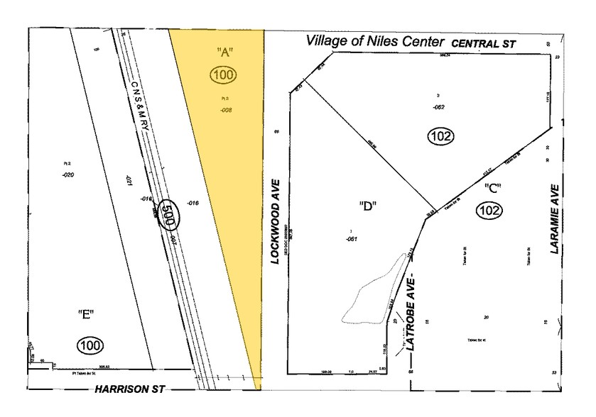 10070 Lockwood Ave, Skokie, IL à louer - Plan cadastral – Image 3 sur 5