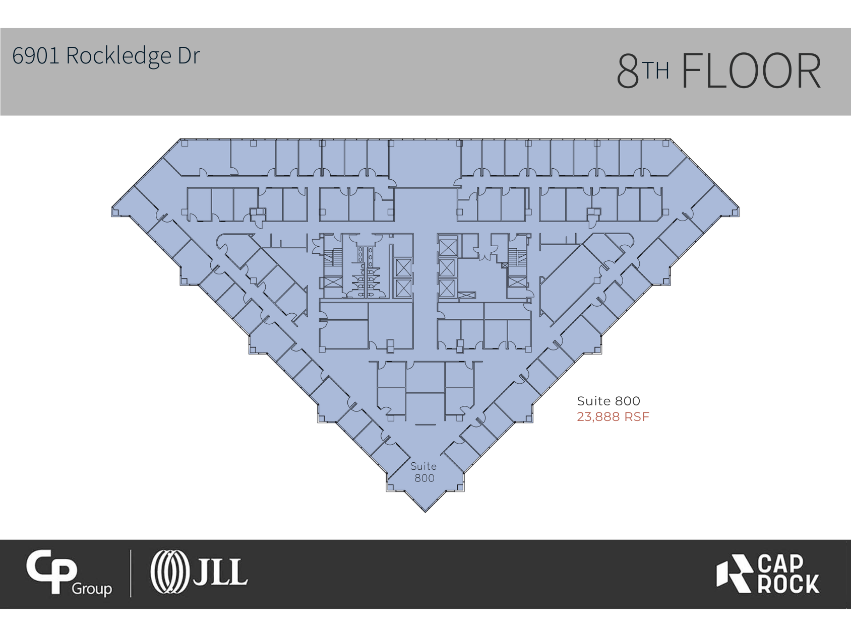 6903 Rockledge Dr, Bethesda, MD à louer Plan d’étage– Image 1 sur 1