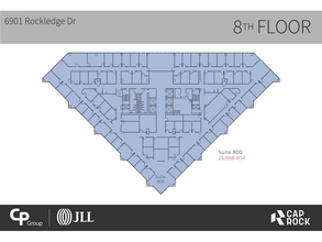 6903 Rockledge Dr, Bethesda, MD à louer Plan d’étage– Image 1 sur 1