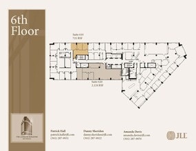 7910 Woodmont Ave, Bethesda, MD à louer Plan d’étage– Image 1 sur 1