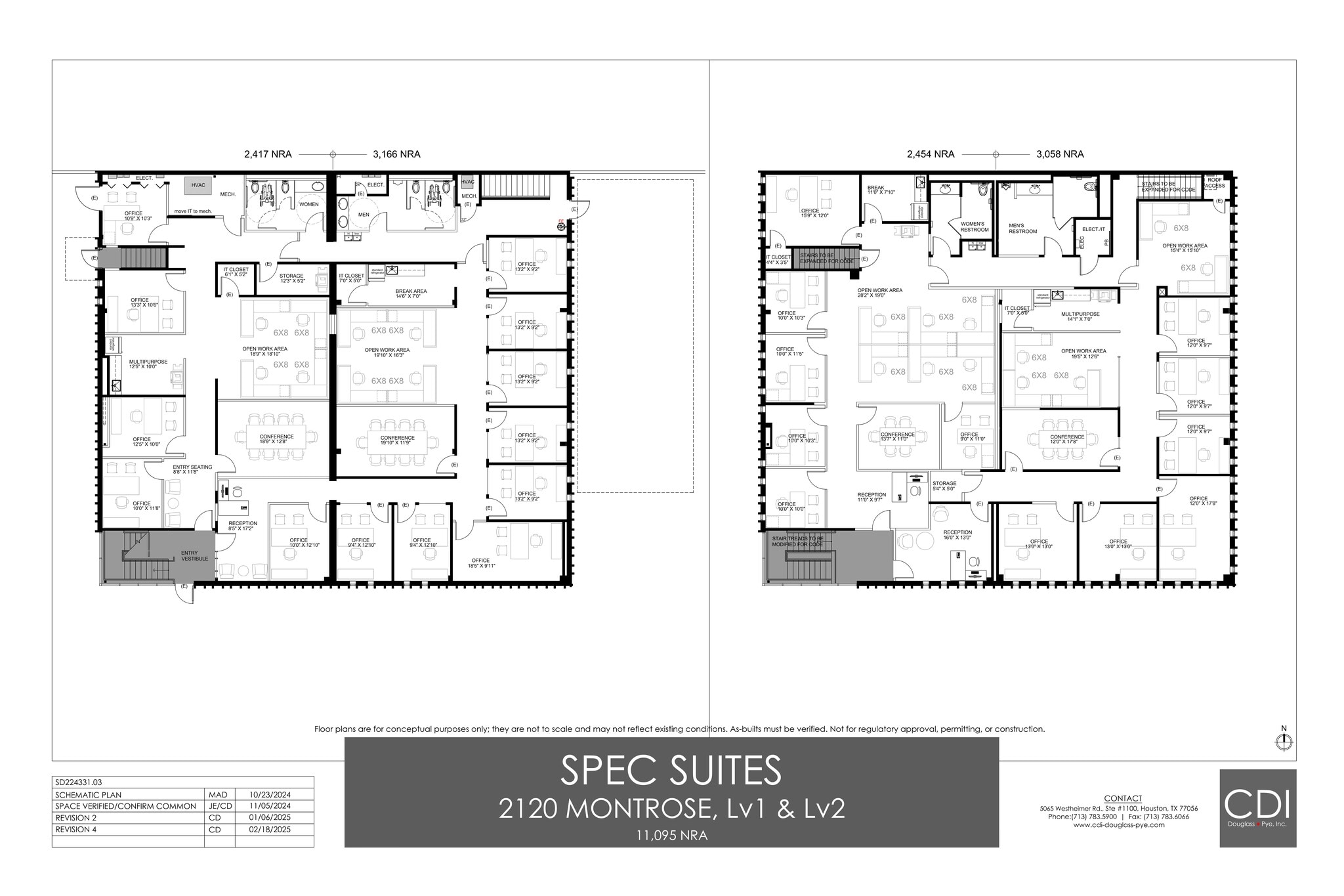2120 Montrose Blvd, Houston, TX à louer Plan de site– Image 1 sur 10