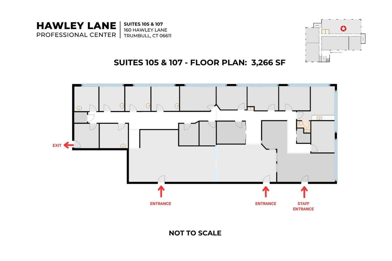 160 Hawley Ln, Trumbull, CT 06611 - Lot 105 & 107 - - Plan d’étage - Image 1 of 8