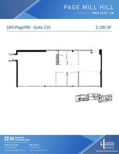 1801 Page Mill Rd, Palo Alto, CA à louer Plan d’étage– Image 1 sur 1