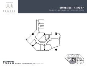 10370 Richmond Ave, Houston, TX à louer Plan d’étage– Image 1 sur 2