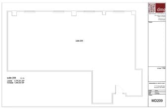 11119 Rockville Pike, Rockville, MD à louer Plan d’étage– Image 1 sur 1