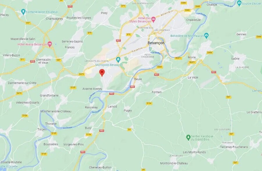 Terrain dans Avanne-Aveney à vendre - Photo de l’immeuble – Image 2 sur 2