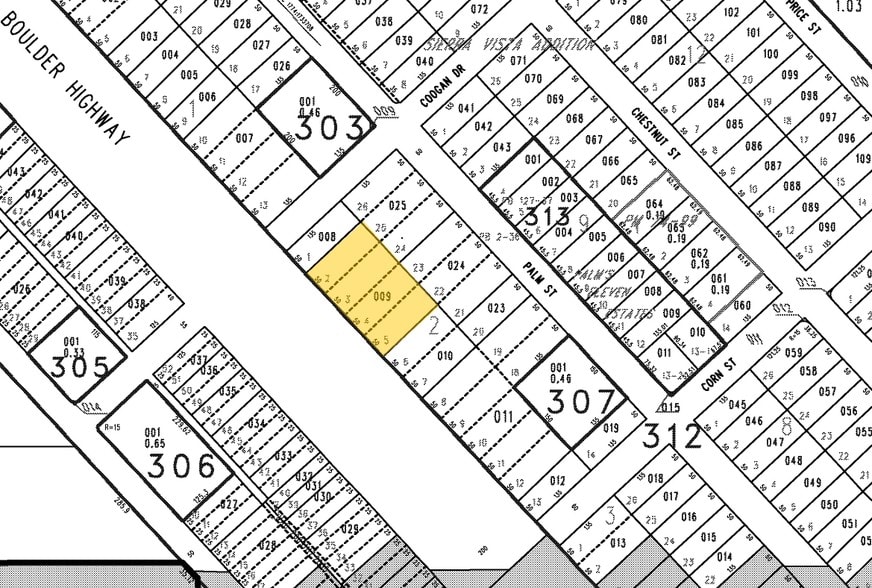 1636 N Boulder Hwy, Henderson, NV à vendre - Plan cadastral – Image 2 sur 22