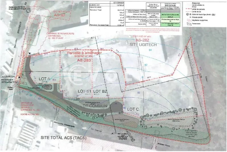 113 Avenue Marcellin Berthelot, Grigny à vendre - Plan de site – Image 2 sur 5