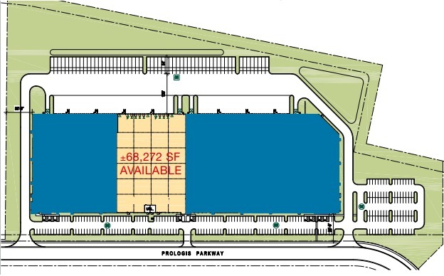 16323 Prologis Pky, Lockport, IL à louer Plan de site– Image 1 sur 1
