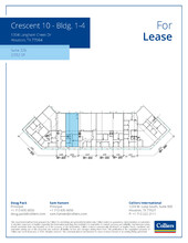 1304 Langham Creek Dr, Houston, TX à louer Plan d’étage– Image 1 sur 1