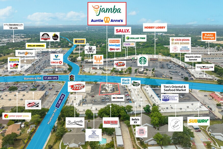 7003 Bandera Rd, San Antonio, TX à vendre - Photo de l’immeuble – Image 2 sur 5