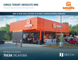 Plus de détails pour 619 W 71st St, Tulsa, OK - Local commercial à vendre