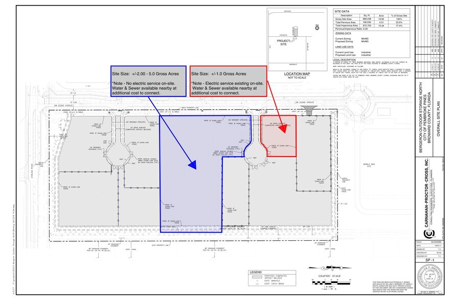 5980 SW 202 Ave, Pembroke Pines, FL à louer - Plan de site – Image 1 sur 2