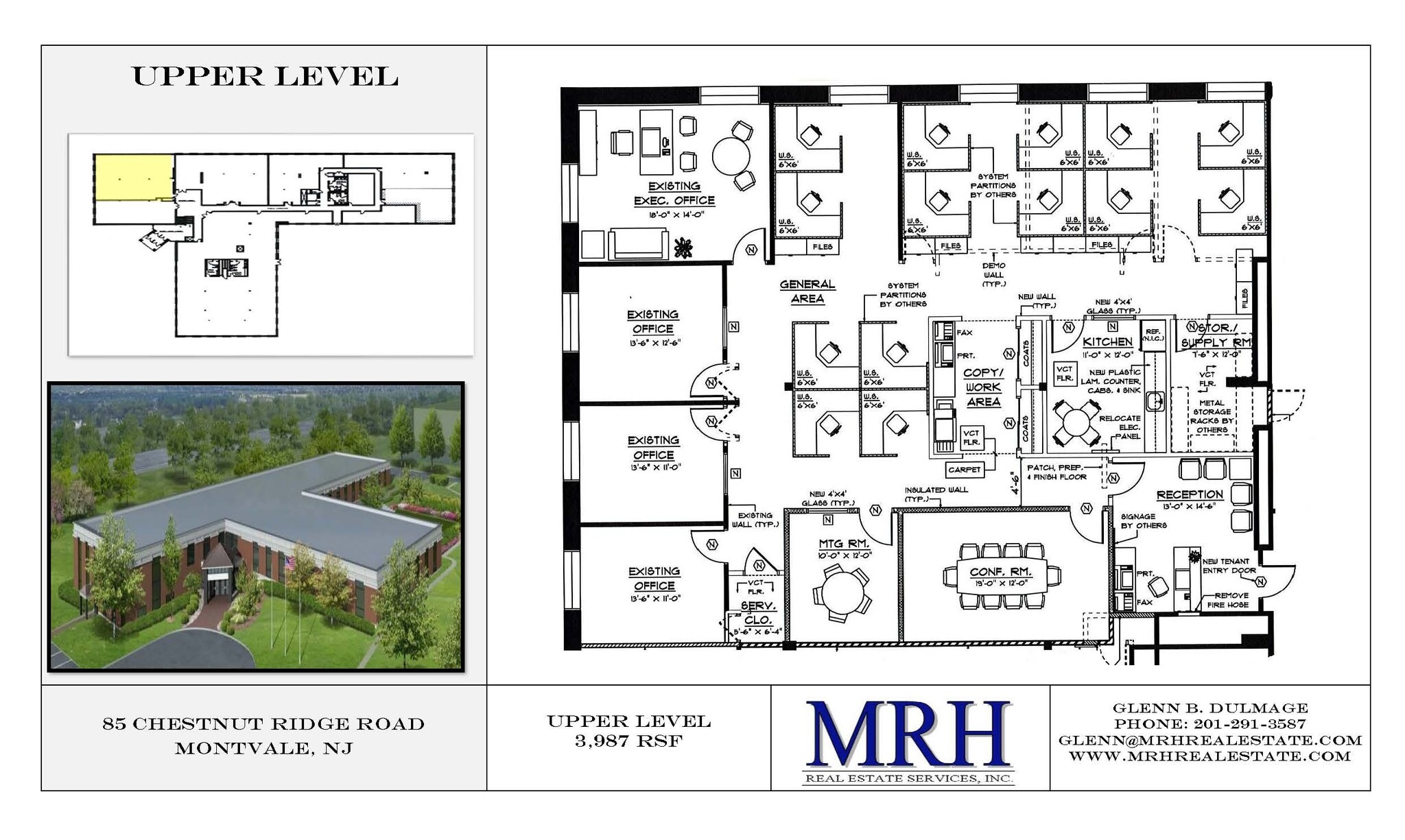 85 Chestnut Ridge Rd, Montvale, NJ à louer Plan d’étage– Image 1 sur 1