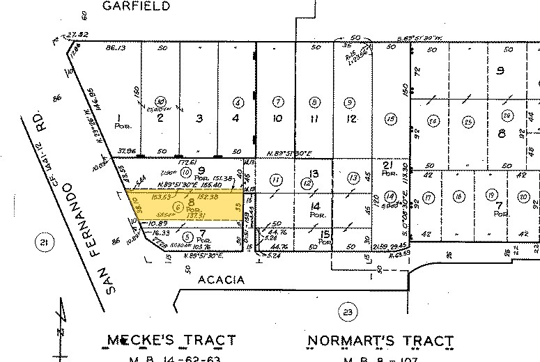 4528 San Fernando Rd, Glendale, CA à louer - Plan cadastral – Image 3 sur 18