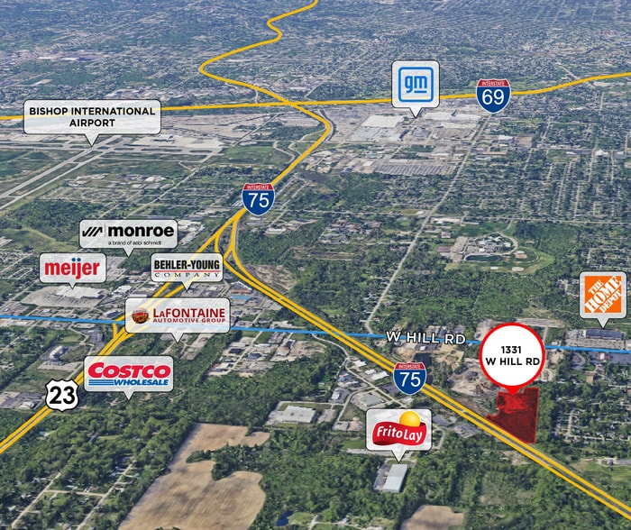 1331 W Hill Rd, Flint, MI à vendre - Photo de l’immeuble – Image 2 sur 3