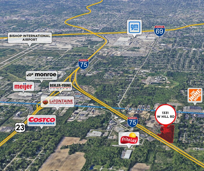 1331 W Hill Rd, Flint, MI à vendre - Photo de l’immeuble – Image 3 sur 3