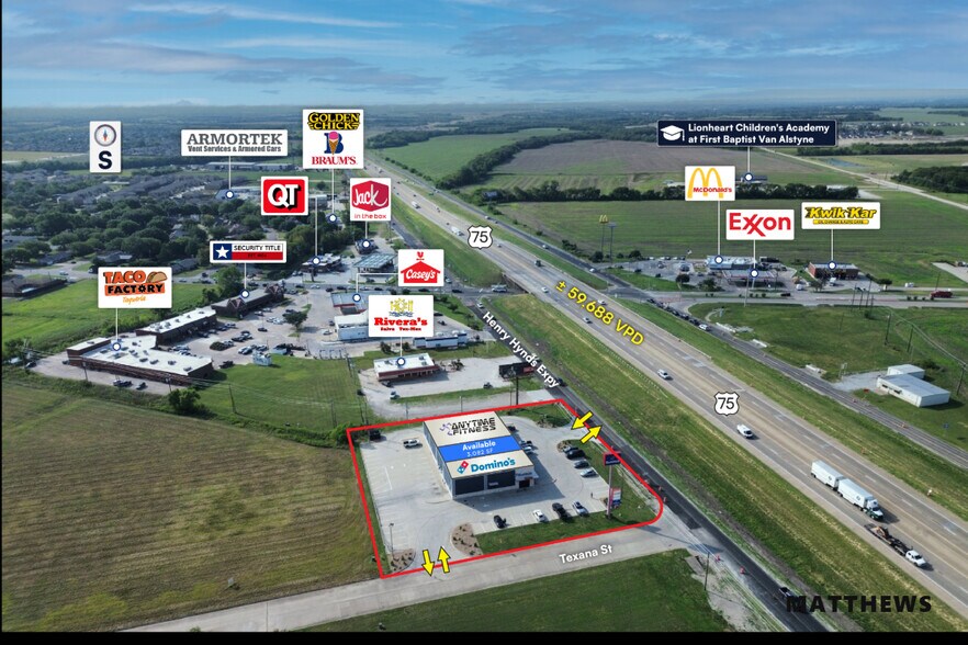 385 N Henry Hynds Expy, Van Alstyne, TX à louer - Photo de l’immeuble – Image 3 sur 4