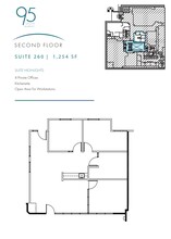 95 S Market St, San Jose, CA à louer Plan d’étage– Image 1 sur 1