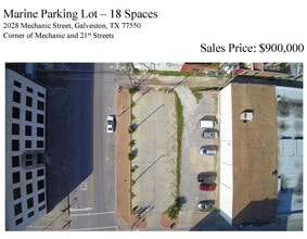 2028 Mechanic St, Galveston, TX - Vue aérienne  vue de carte