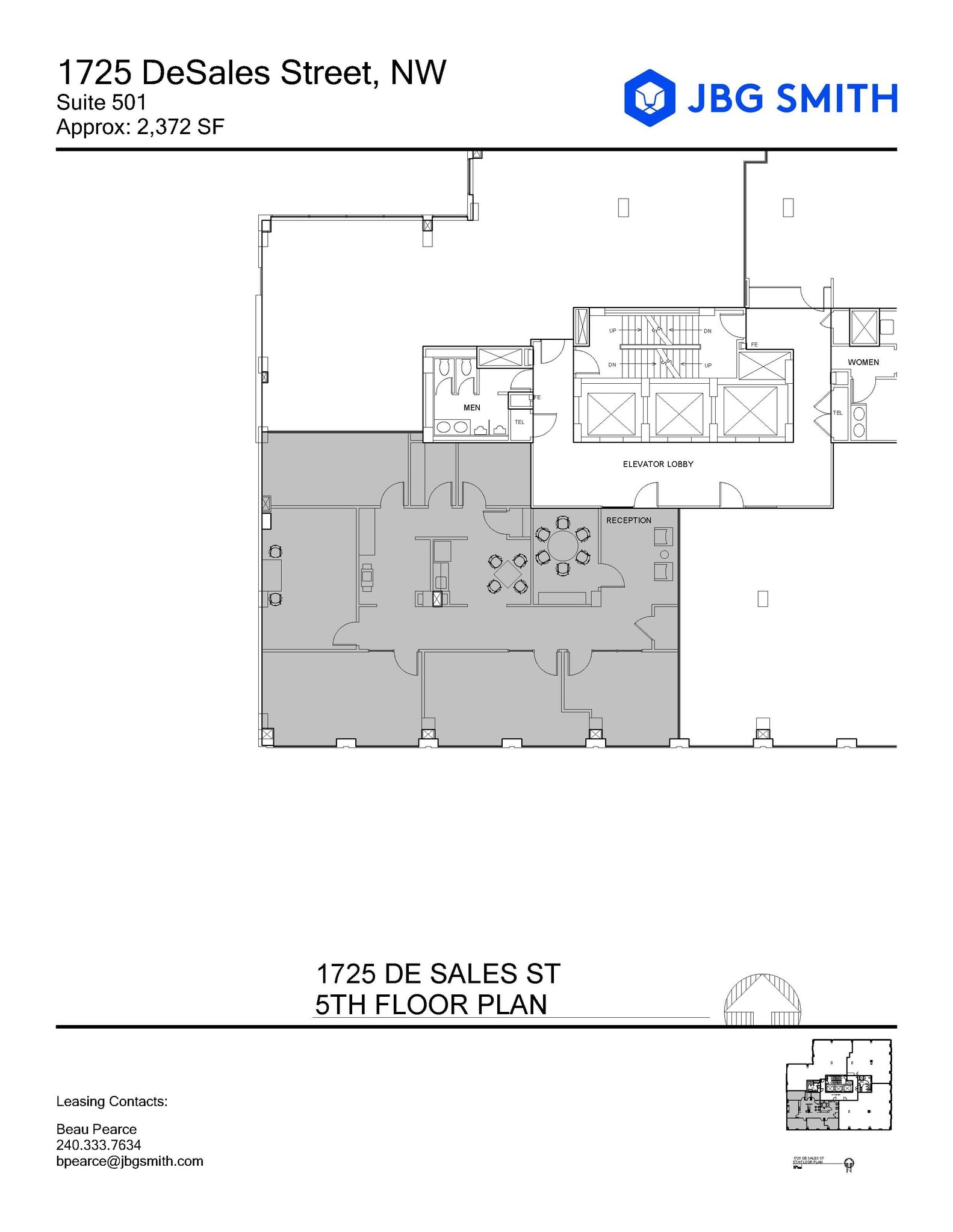1725 Desales St NW, Washington, DC à louer Photo de l’immeuble– Image 1 sur 1