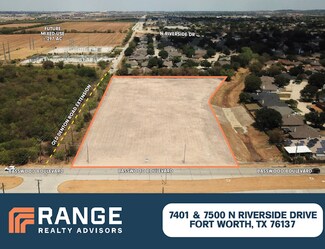 Plus de détails pour 7401 N. Riverside Dr., Fort Worth, TX - Terrain à vendre