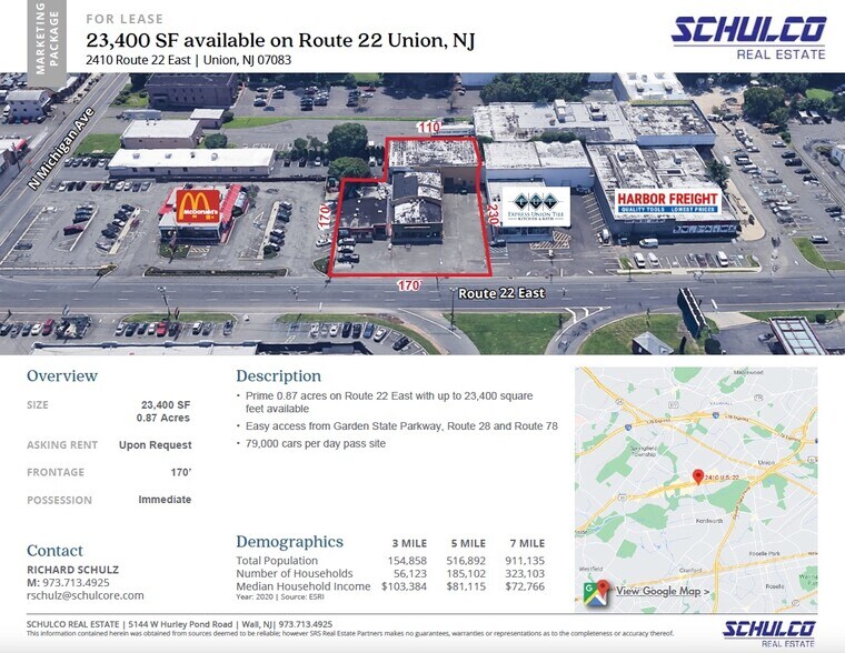 22 Route 22, Union Township, NJ à louer - Photo principale – Image 1 sur 1