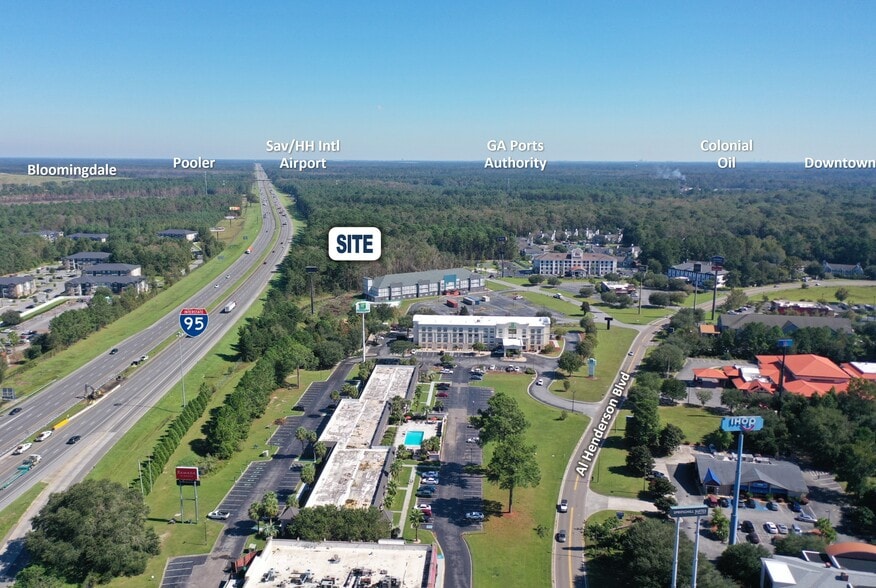 600 Al Henderson Blvd, Savannah, GA à vendre - Aérien – Image 3 sur 9