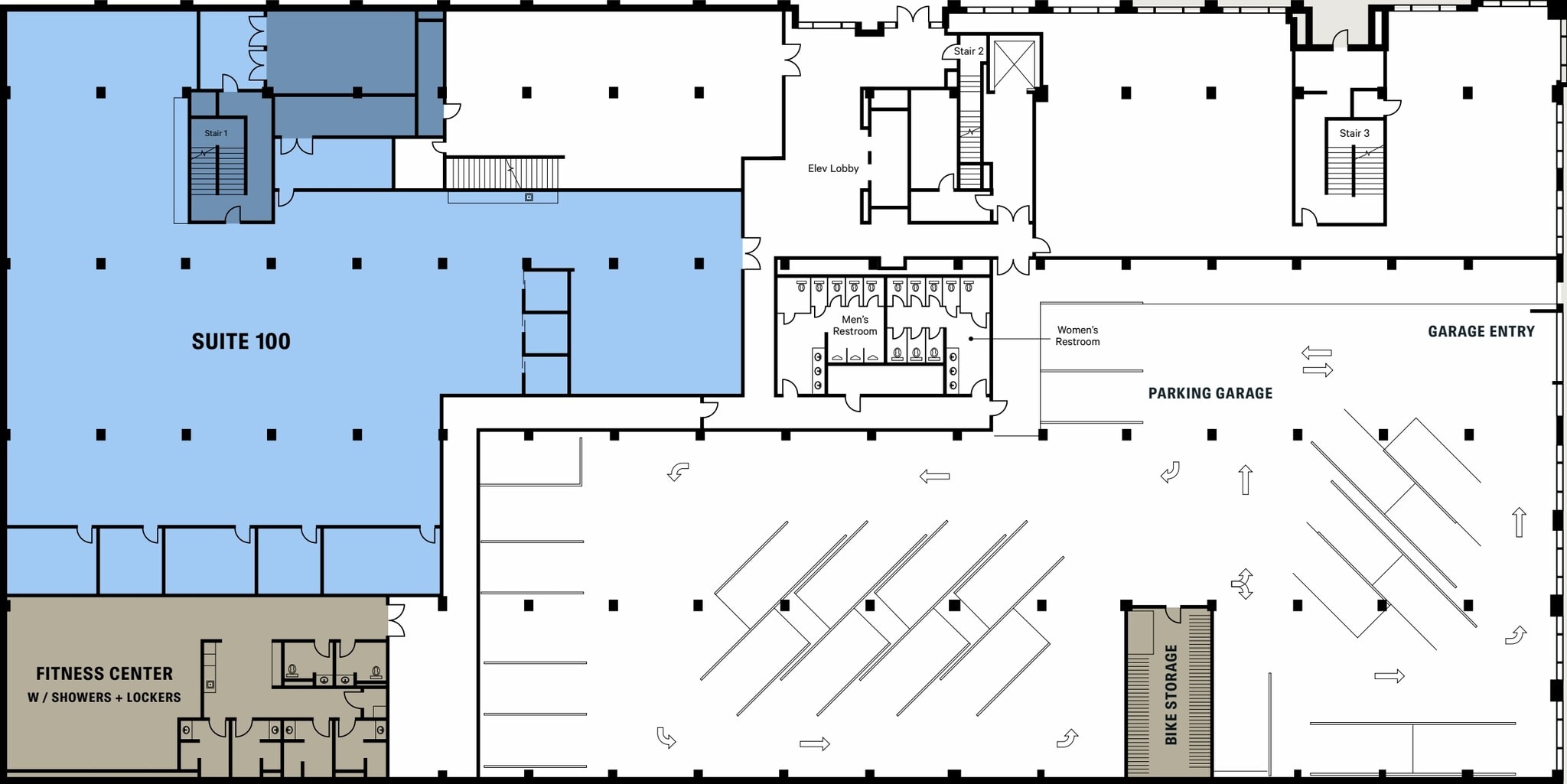 One Beach St, San Francisco, CA à louer Plan d’étage– Image 1 sur 1