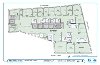 44 School St, Boston, MA à louer Plan d’étage– Image 1 sur 1
