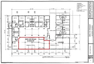 1 H St, San Rafael, CA à louer Plan d’étage– Image 1 sur 1