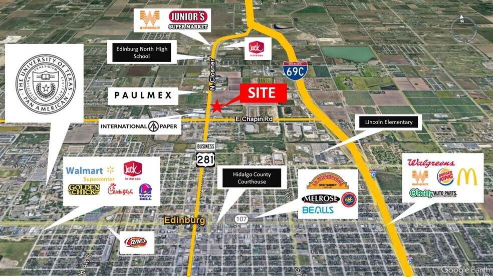 1710 N Closner Blvd, Edinburg, TX à louer - Photo de l’immeuble – Image 2 sur 27