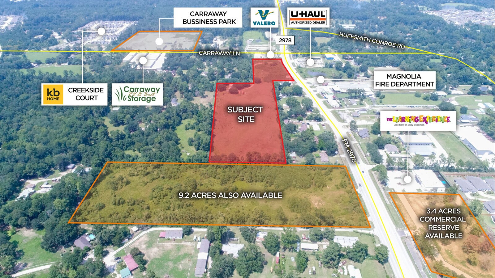 27207 FM 2978 Rd, Magnolia, TX à vendre Photo principale– Image 1 sur 3