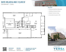 2250 Point Blvd, Elgin, IL à louer Plan d’étage– Image 2 sur 2