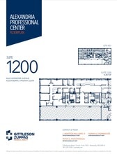 4660 Kenmore Ave, Alexandria, VA à louer Plan d’étage– Image 1 sur 1