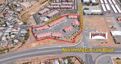 1190 Selmi Dr, Reno, NV - VUE AÉRIENNE  vue de carte - Image1