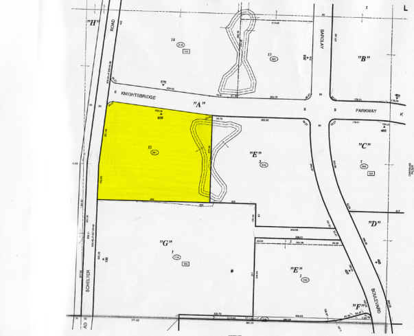 600 Knightsbridge Pky, Lincolnshire, IL à louer - Plan cadastral – Image 3 sur 3