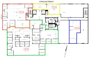 1225 S Weller St, Seattle, WA à louer Plan d’étage– Image 1 sur 3