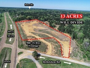 20731 Highway 6 E, Batesville, MS - Vue aérienne vue de carte - Image1
