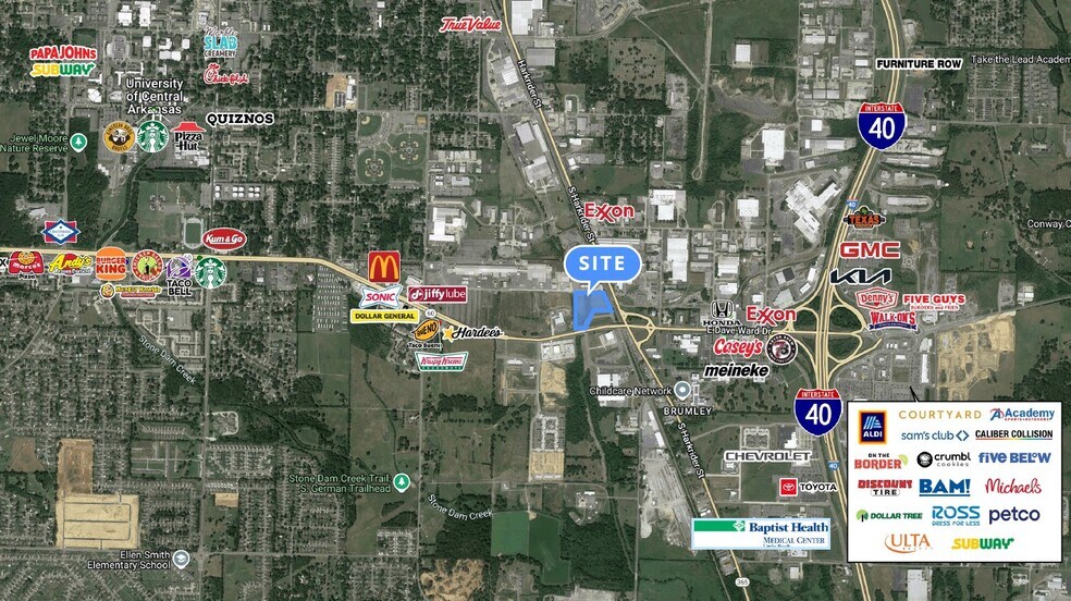 600 Dave Ward Dr, Conway, AR à vendre - Photo de l’immeuble – Image 2 sur 2