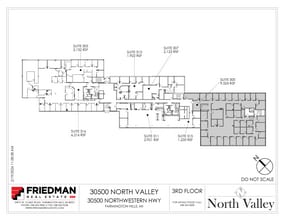30500 Northwestern Hwy, Farmington Hills, MI à louer Plan d’étage– Image 2 sur 2