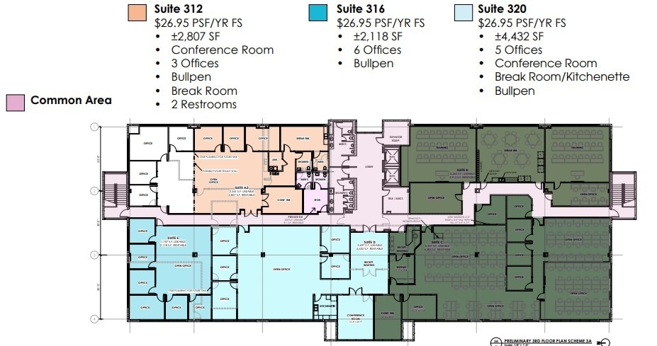 963 N Gilbert Rd, Gilbert, AZ à louer Plan d’étage– Image 1 sur 1