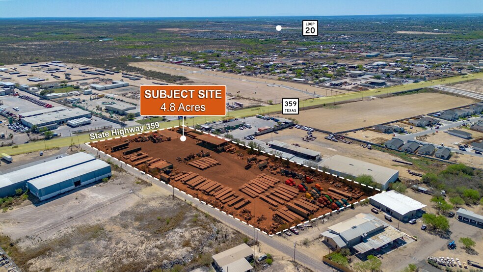 5952 Texas 359 Hwy, Laredo, TX à vendre - Aérien – Image 2 sur 3