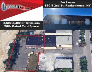Plus de détails pour 860 S 2nd St, Ronkonkoma, NY - Industriel/Logistique à louer