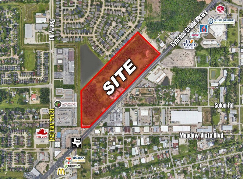 FM 1960 W OF SH 249, Houston, TX à vendre - Aérien – Image 1 sur 5
