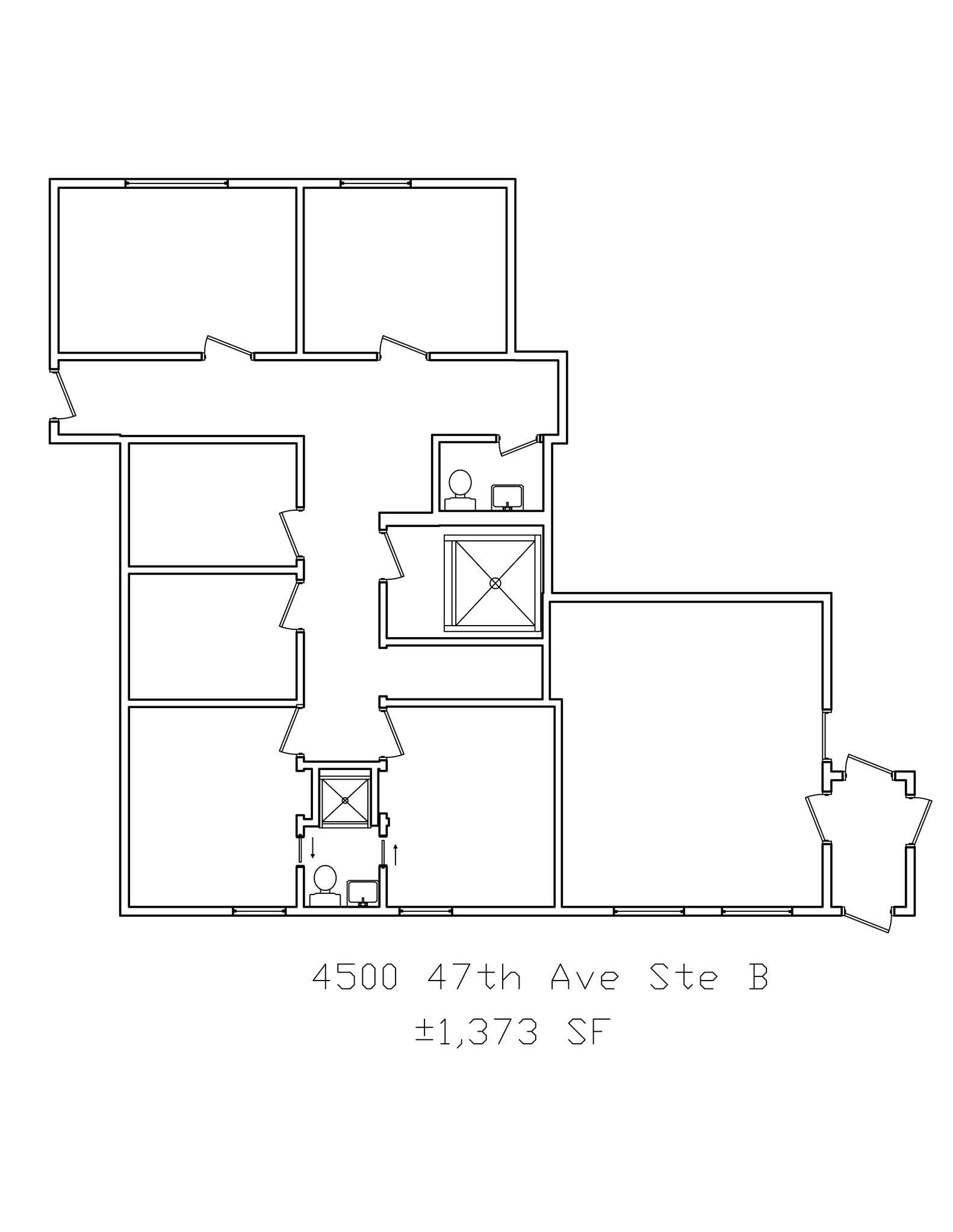 4500 47th Ave, Sacramento, CA à louer Plan de site– Image 1 sur 1