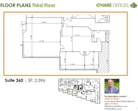1011 E Touhy Ave, Des Plaines, IL à louer Plan d’étage– Image 1 sur 1