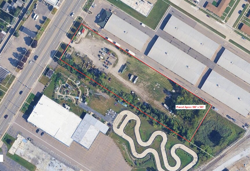 19290 Allen Rd, Melvindale, MI à louer - Aérien – Image 2 sur 3