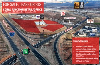 Plus de détails pour SEC I-15 & SR 9, Washington, UT - Terrain à louer